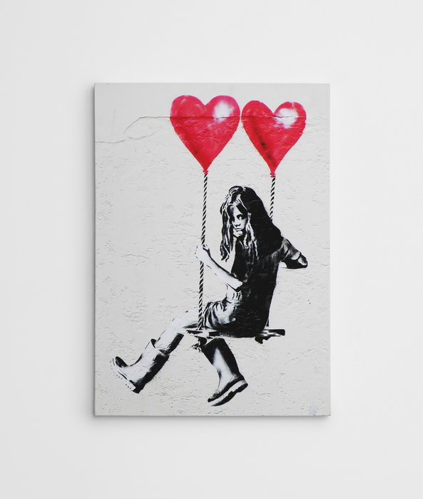 Wallity Lienzo Decorativo Banksy WY01 70 x 100 cm Wallity Lienzo Decorativo Banksy WY01 70 x 100 cm